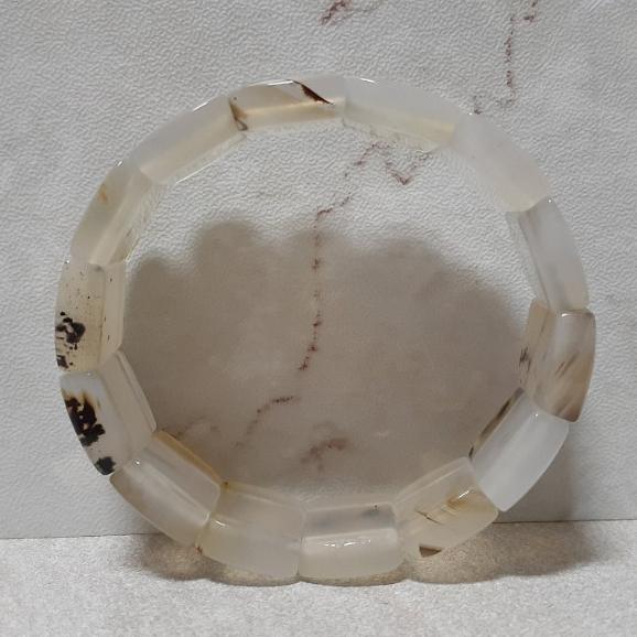 【三寶坊】天然海洋瑪瑙 手排/手環 20mm 18手圍-細節圖6