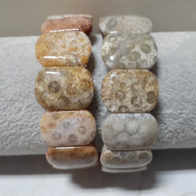 【三寶坊】天然珊瑚玉手排 骨感蕾絲花系列 珊瑚玉手牌 珊瑚玉手鍊 Y46-Y47-細節圖4