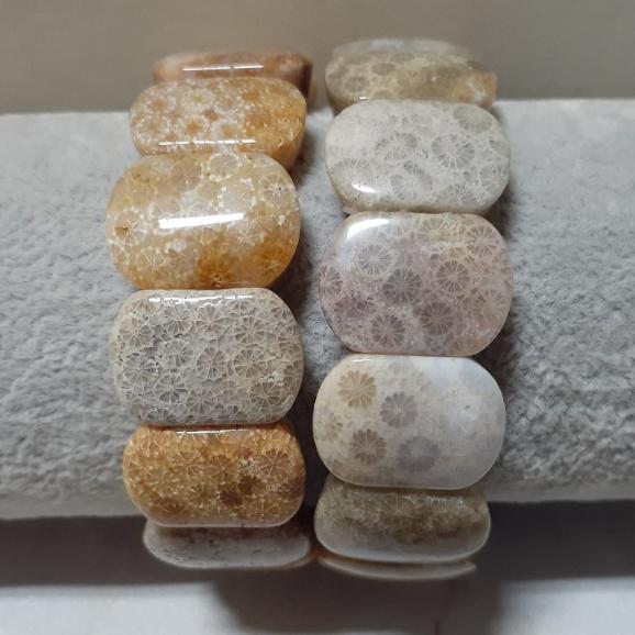 【三寶坊】天然珊瑚玉手排 骨感蕾絲花系列 珊瑚玉手牌 珊瑚玉手鍊 Y46-Y47-細節圖5