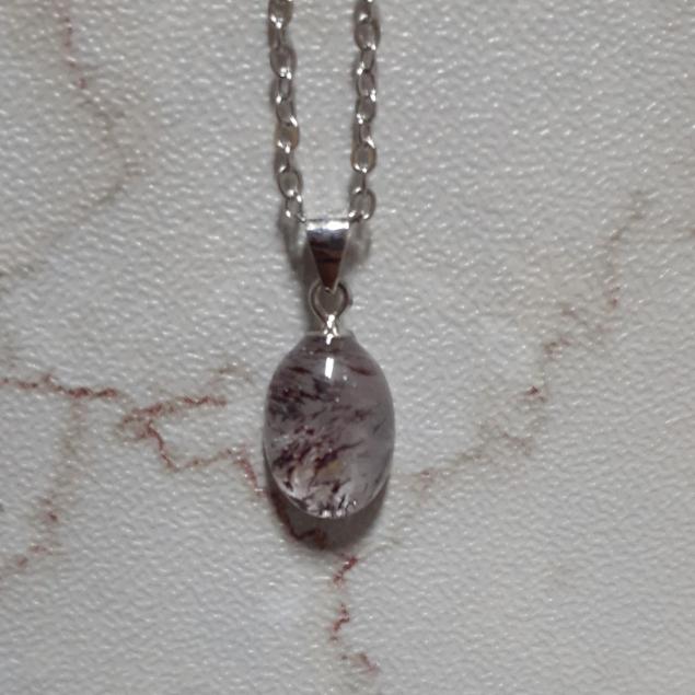 【三寶坊】超七項鍊 超七吊墜 超七墜子 超七純銀項鍊 超七裸石 11m+-細節圖4