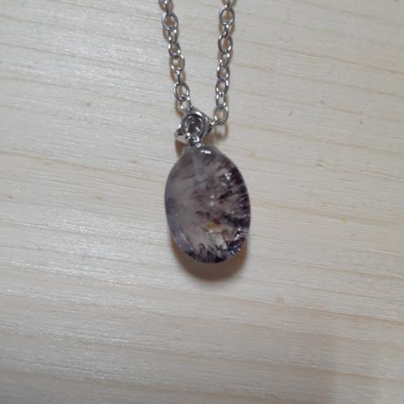 【三寶坊】超七項鍊 超七吊墜 超七墜子 超七純銀項鍊 超七裸石 11m+-細節圖7