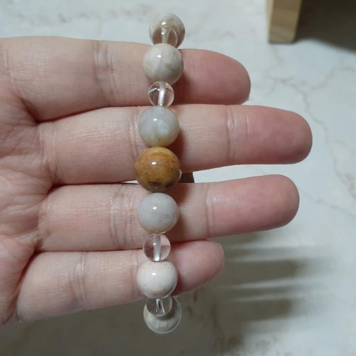 【三寶坊】天然珊瑚玉手串 貓掌 設計款 貓掌手鍊 珊瑚玉手串/手珠/手鍊/手排/手環 H9-細節圖4