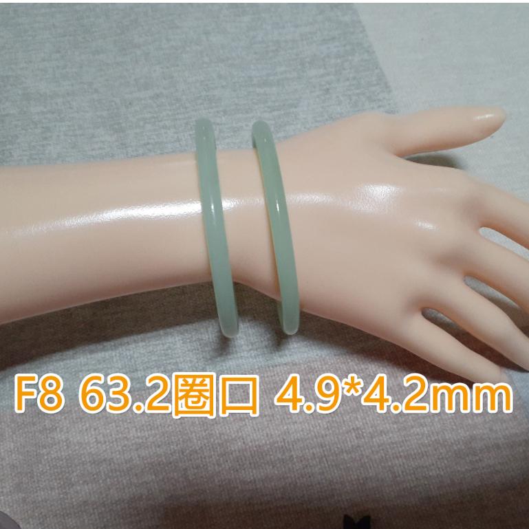 【三寶坊】中國風手鐲 58/63圈口 有機玻璃仿玉手鐲 壓克力叮噹鐲 cos道具 玩具手鐲 手鐲大圈口 F6/F8-細節圖2