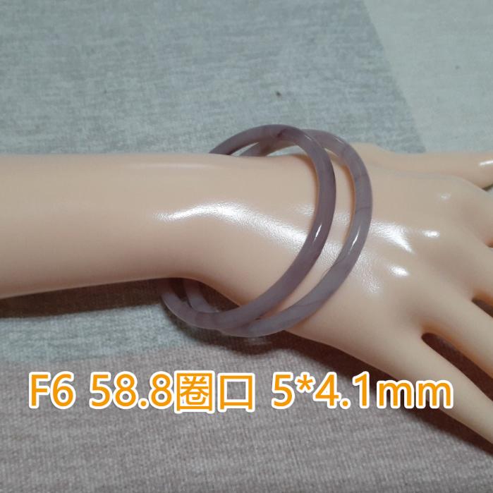 【三寶坊】中國風手鐲 58/63圈口 有機玻璃仿玉手鐲 壓克力叮噹鐲 cos道具 玩具手鐲 手鐲大圈口 F6/F8-細節圖3