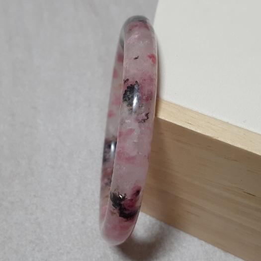 【三寶坊】天然櫻花雨手鐲 55圈口 薔薇輝手鐲 圓條 手鐲小圈口 N328-細節圖4