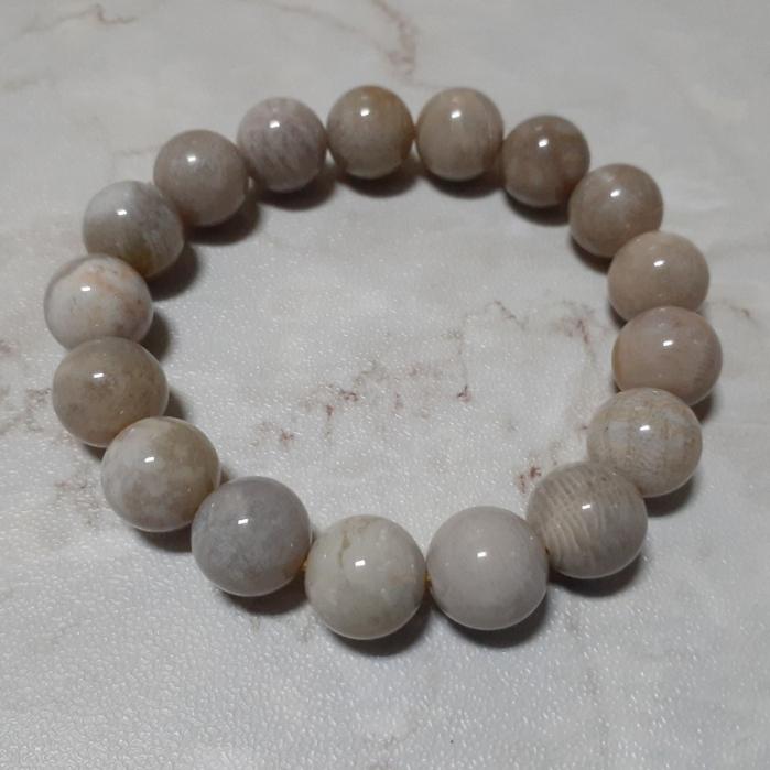 【三寶坊】天然珊瑚玉手串 特色系 珊瑚玉手珠 珊瑚玉圓珠 珊瑚玉手鍊 H12-H14-細節圖6