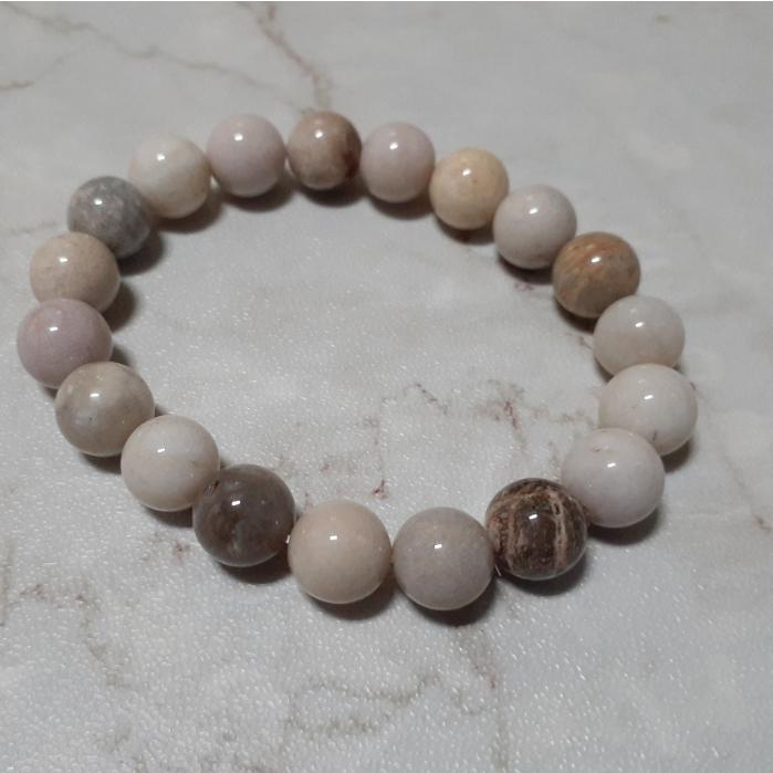 【三寶坊】天然珊瑚玉手串 特色系 珊瑚玉手珠 珊瑚玉圓珠 珊瑚玉手鍊 H12-H14-細節圖8