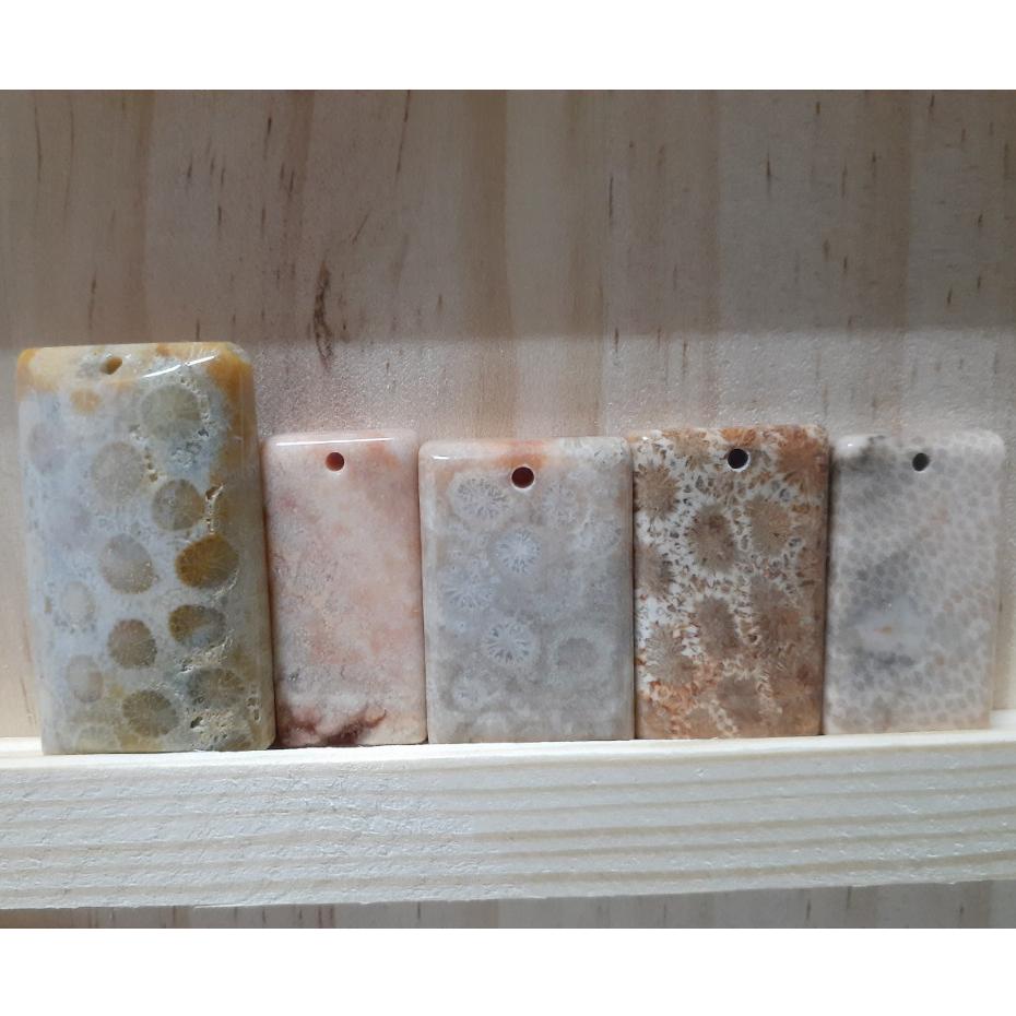 【三寶坊】天然珊瑚玉 吊墜 福利區3 無事牌 菊花石 珊瑚玉吊墜 O64-O78-細節圖7