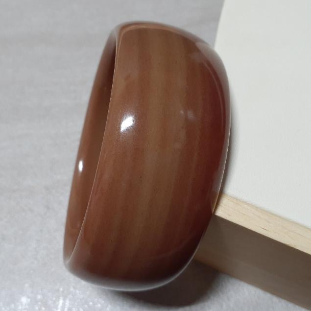 【三寶坊】天然佘太手鐲 65圈口 腰纏萬貫 千層糕 輪胎鐲 寬鐲 佘太翠 手鐲大圈口 N106-細節圖4