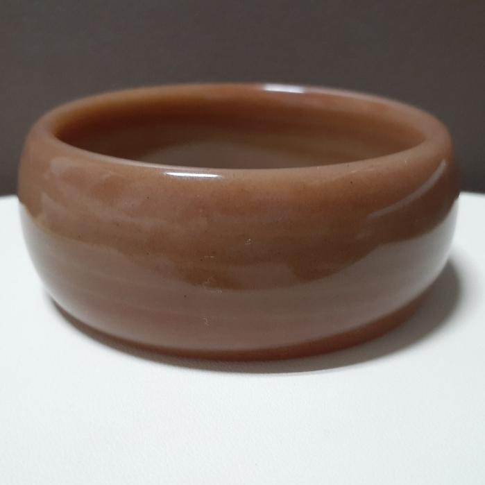 【三寶坊】天然佘太手鐲 65圈口 腰纏萬貫 千層糕 輪胎鐲 寬鐲 佘太翠 手鐲大圈口 N106-細節圖5