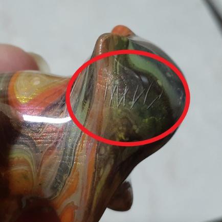 【三寶坊】大漆貓 橘彩系 發財貓 無臉貓擺件 貓咪擺件 貓咪木頭雕刻 大漆工藝 貓咪公仔 招財貓 C7-C12-細節圖9