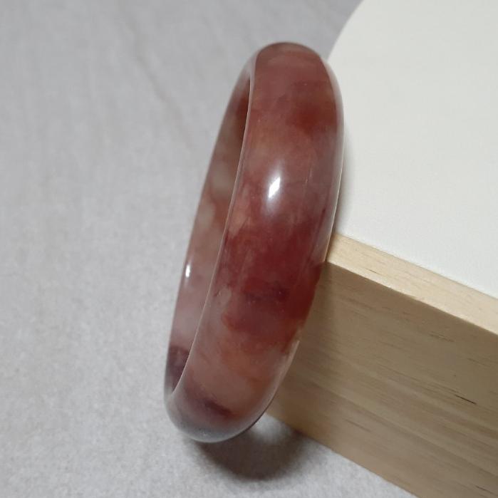 【三寶坊】天然金絲玉手鐲 62圈口 平安鐲 手鐲大圈口 N213-細節圖4