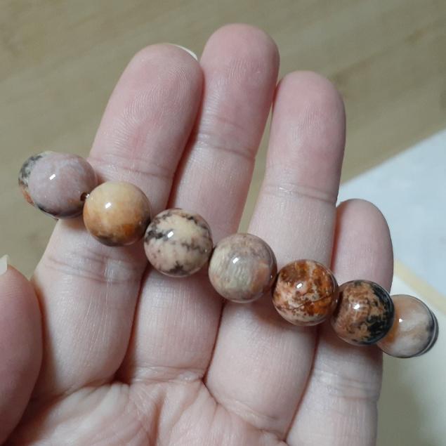 【三寶坊】天然珊瑚玉手串 紅色 熱情火焰設計款 珊瑚玉手串/手珠/手鍊/手排/手環 H11-細節圖6