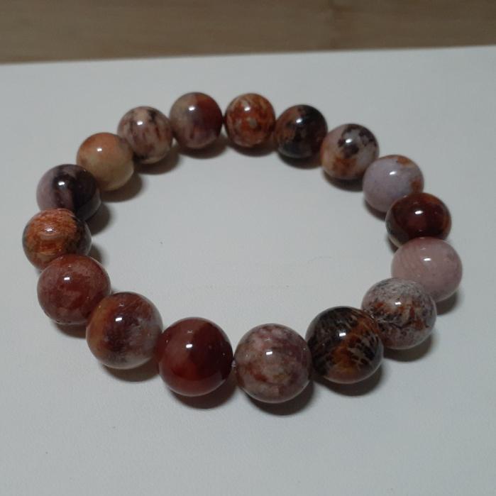 【三寶坊】天然珊瑚玉手串 紅色 熱情火焰設計款 珊瑚玉手串/手珠/手鍊/手排/手環 H11-細節圖7