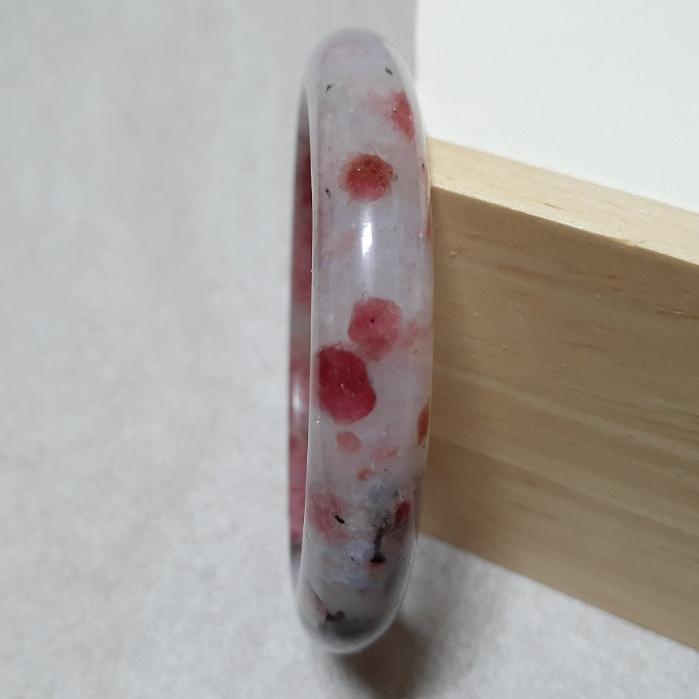 【三寶坊】天然櫻花雨手鐲 51圈口 薔薇輝手鐲 平安鐲 手鐲小圈口 N367-細節圖3