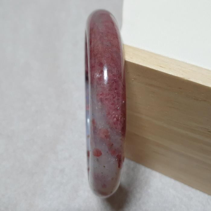 【三寶坊】天然櫻花雨手鐲 51圈口 薔薇輝手鐲 平安鐲 手鐲小圈口 N367-細節圖6