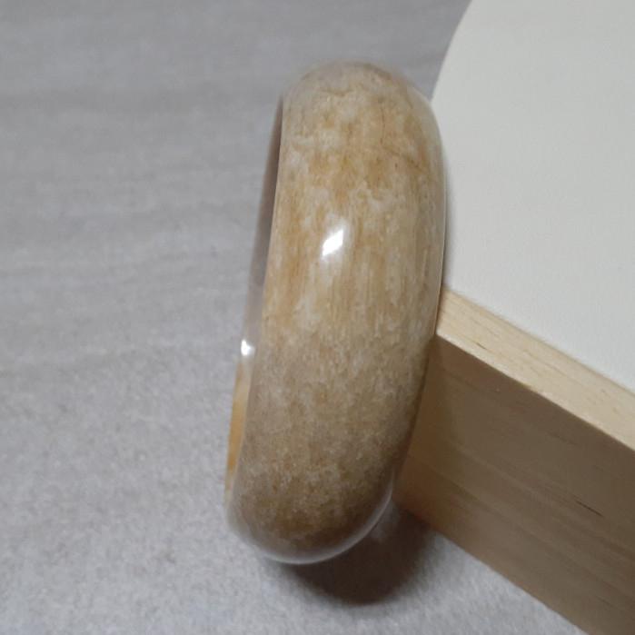 【三寶坊】天然珊瑚玉手鐲 58圈口 腦紋 蟲紋 平安鐲 手鐲大圈口 N98-細節圖2