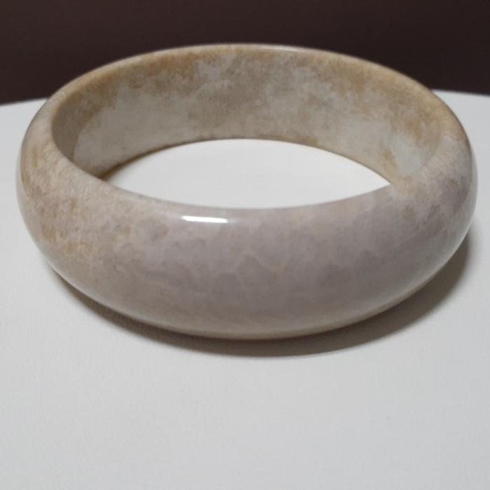 【三寶坊】天然珊瑚玉手鐲 58圈口 腦紋 蟲紋 平安鐲 手鐲大圈口 N98-細節圖5