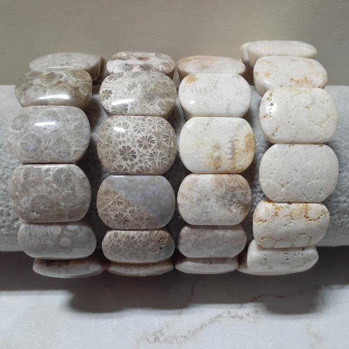 【三寶坊】天然珊瑚玉手排 骨骼特色系列 珊瑚玉手牌 珊瑚玉手鍊 Y31-Y34-細節圖3