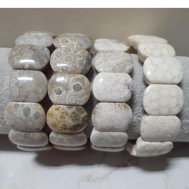 【三寶坊】天然珊瑚玉手排 骨骼特色系列 珊瑚玉手牌 珊瑚玉手鍊 Y31-Y34-細節圖4