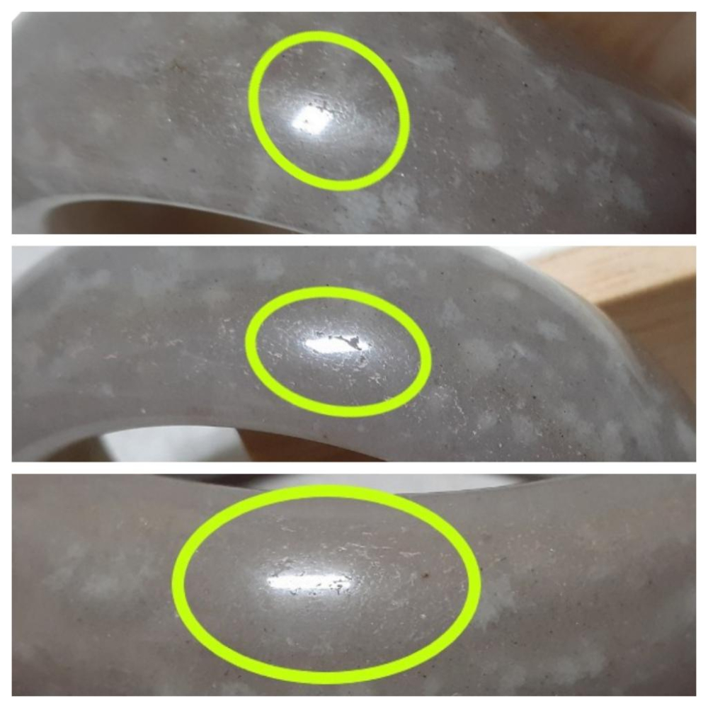 【三寶坊】天然佘太翠手鐲 56圈口 佘太紫玉 寬鐲 手鐲大圈口 N336-細節圖8