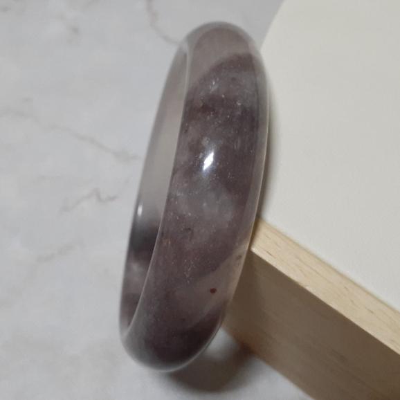 【三寶坊】天然金絲玉手鐲 61圈口 平安鐲 手鐲大圈口 N63-細節圖4