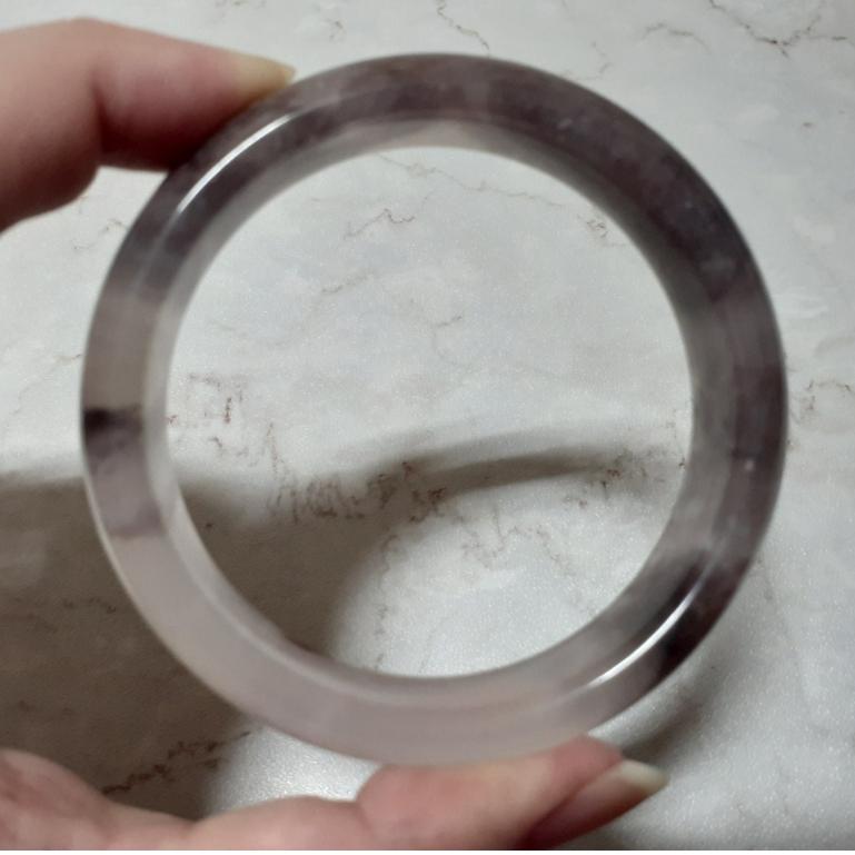 【三寶坊】天然金絲玉手鐲 61圈口 平安鐲 手鐲大圈口 N63-細節圖7