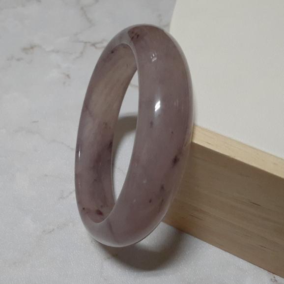 【三寶坊】天然金絲玉手鐲 61圈口 平安鐲 手鐲大圈口 N59-細節圖2