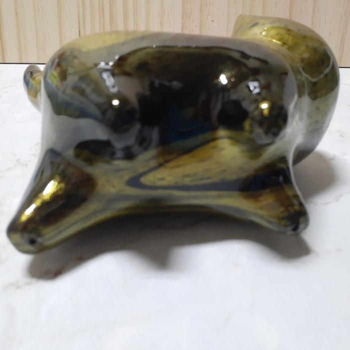 【三寶坊】大漆貓 大尺寸 發財貓 無臉貓擺件 貓咪擺件 貓咪木頭雕刻 大漆工藝 貓咪公仔 招財貓 療愈玩具-細節圖6