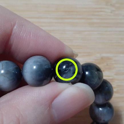 【三寶坊】天然灰鷹眼石 10mm 手串/手珠/手鍊/手排/手環 變異虎眼石手珠 閃貓眼 水晶-細節圖4