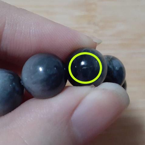 【三寶坊】天然灰鷹眼石 10mm 手串/手珠/手鍊/手排/手環 變異虎眼石手珠 閃貓眼 水晶-細節圖5