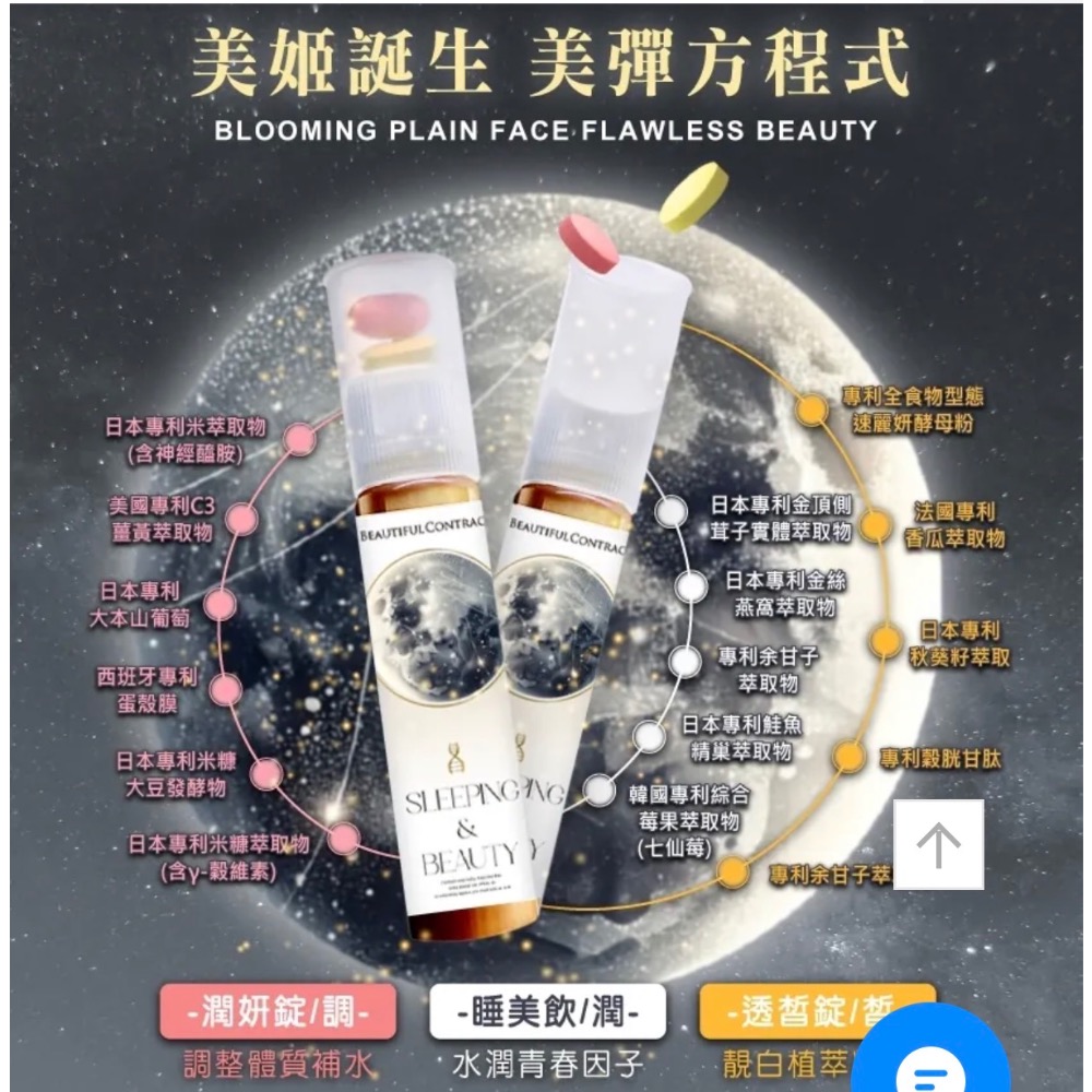 美神契約 潤皙睡美飲-細節圖5