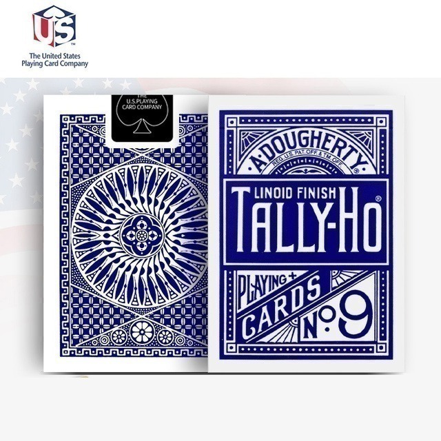 【千葉撲克】現貨 Tally ho 撲克牌 全網最低價 uspcc 圓背 扇背 紅色 藍色 花切練習牌 魔術道具-細節圖3