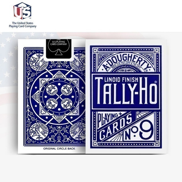 【千葉撲克】現貨 Tally ho 撲克牌 全網最低價 uspcc 圓背 扇背 紅色 藍色 花切練習牌 魔術道具-規格圖8