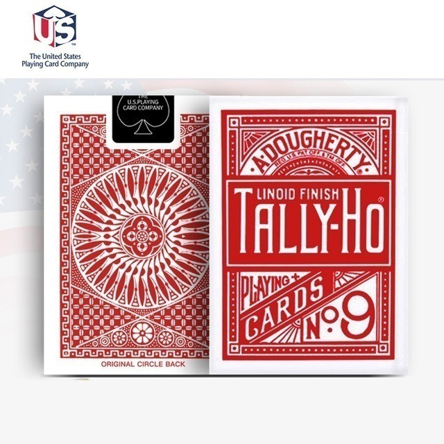 【千葉撲克】現貨 Tally ho 撲克牌 全網最低價 uspcc 圓背 扇背 紅色 藍色 花切練習牌 魔術道具-規格圖8