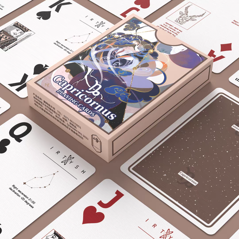 【千葉撲克】現貨 轉生丹十二星座 撲克牌 十二星座撲克牌 占星 星座 花切撲克牌 花切練習牌 收藏 魔術-規格圖9