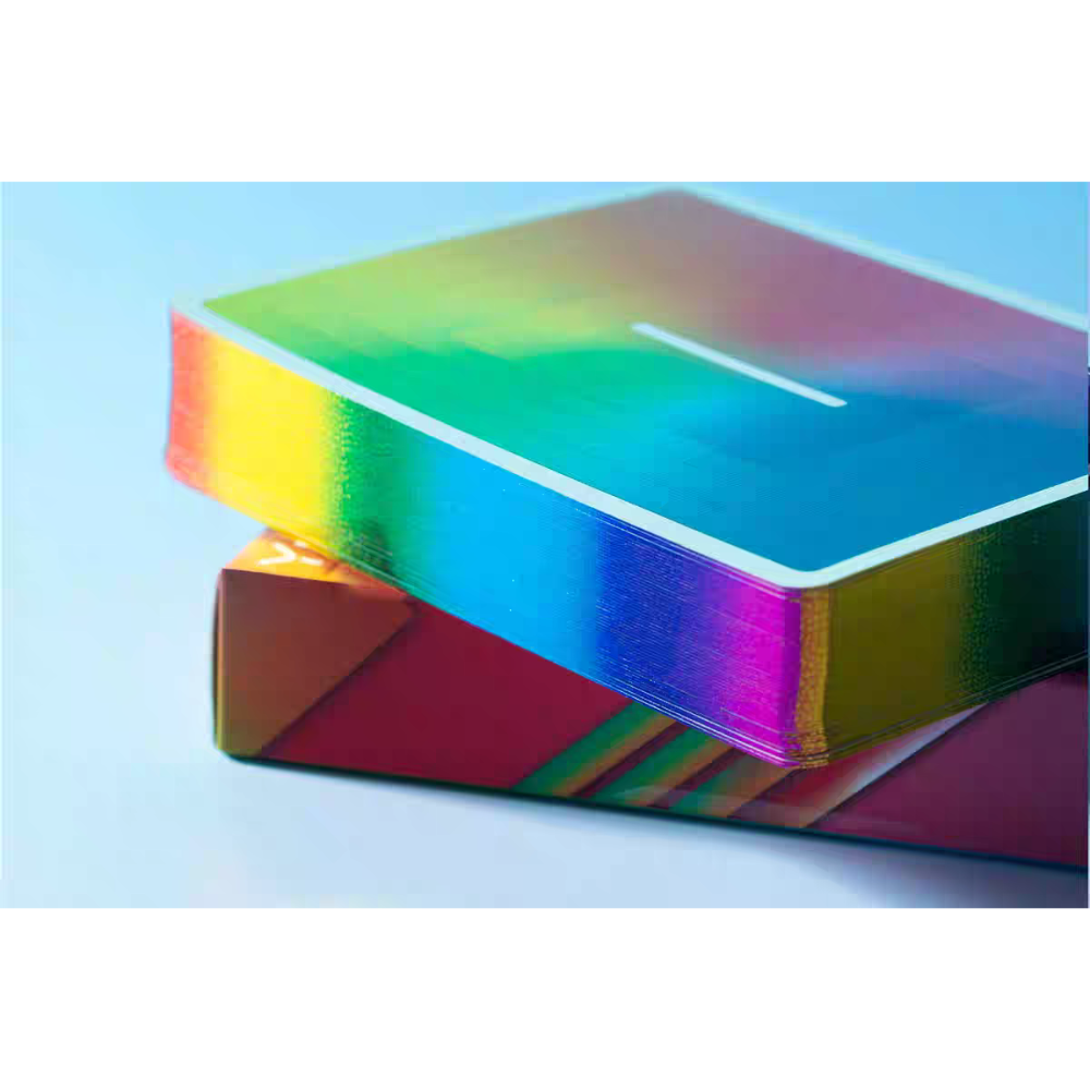 【千葉撲克】現貨 瑜慈X1彩虹 撲克牌 彩色燙金 yuci rainbow 花切練習牌 撲克牌 魔術道具 收藏牌-細節圖6
