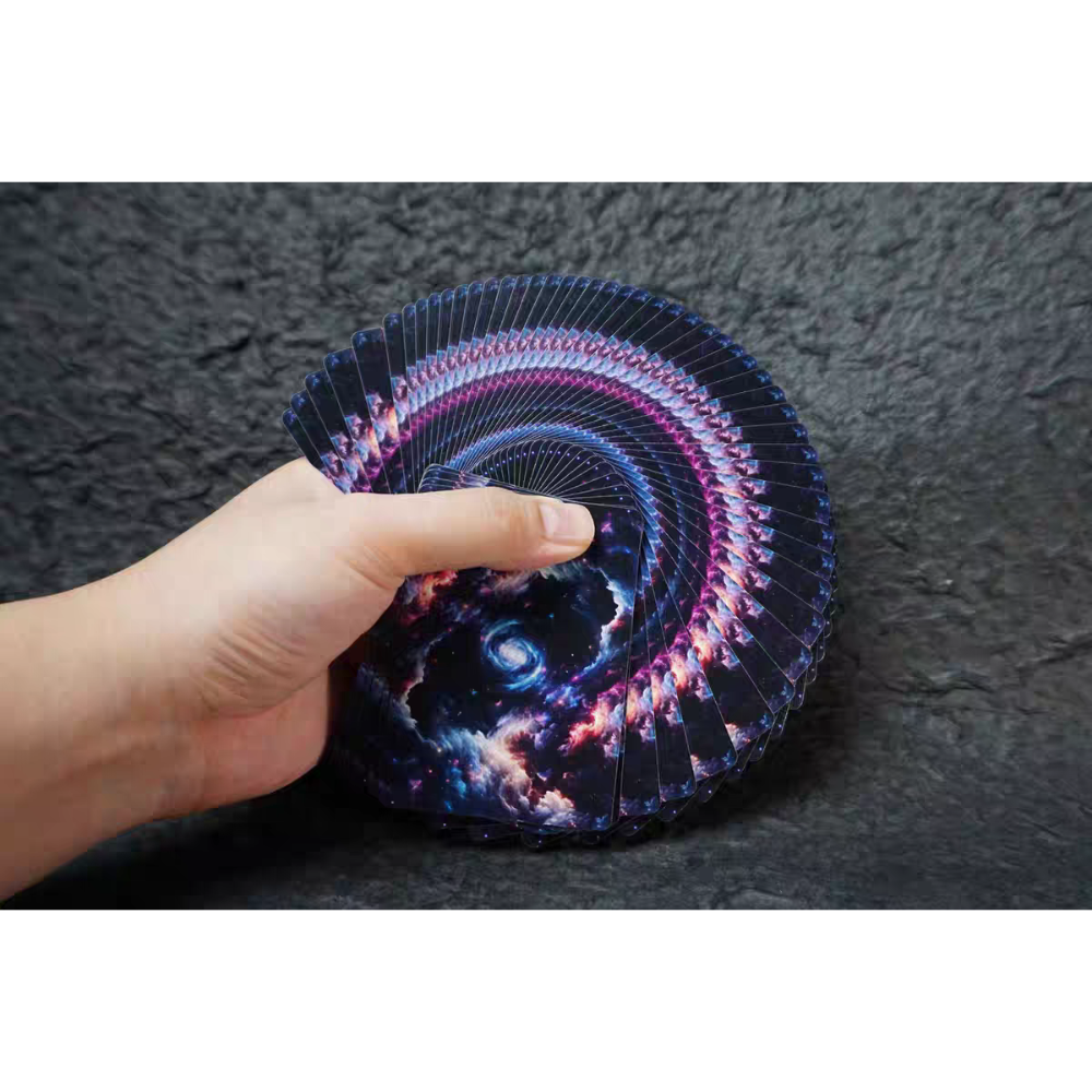 【千葉撲克】現貨 瑜慈 HALO星環 星空牌 星座牌 星雲 宇宙 花切 撲克牌 練習牌 收藏牌 魔術道具 觀星者-細節圖7