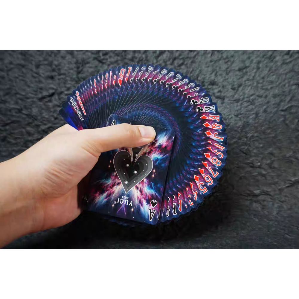 【千葉撲克】現貨 瑜慈 HALO星環 星空牌 星座牌 星雲 宇宙 花切 撲克牌 練習牌 收藏牌 魔術道具 觀星者-細節圖8