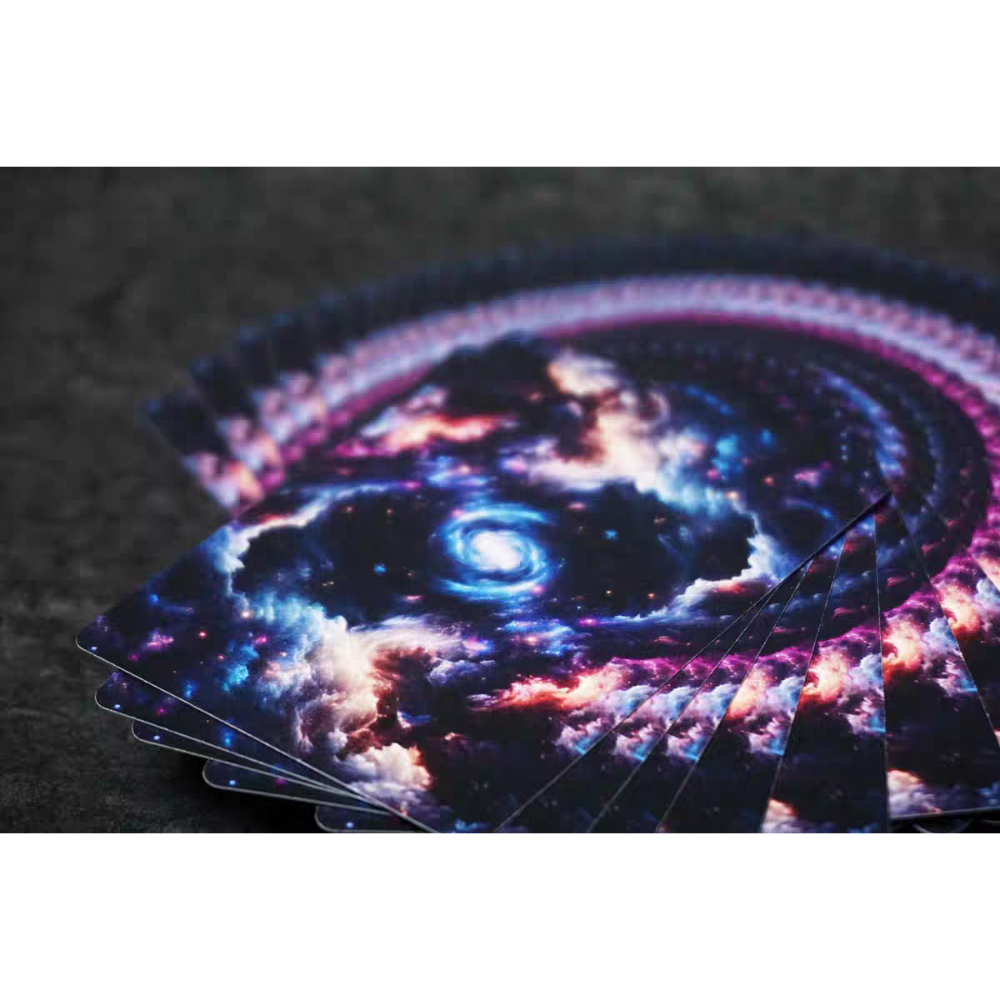 【千葉撲克】現貨 瑜慈 HALO星環 星空牌 星座牌 星雲 宇宙 花切 撲克牌 練習牌 收藏牌 魔術道具 觀星者-細節圖2