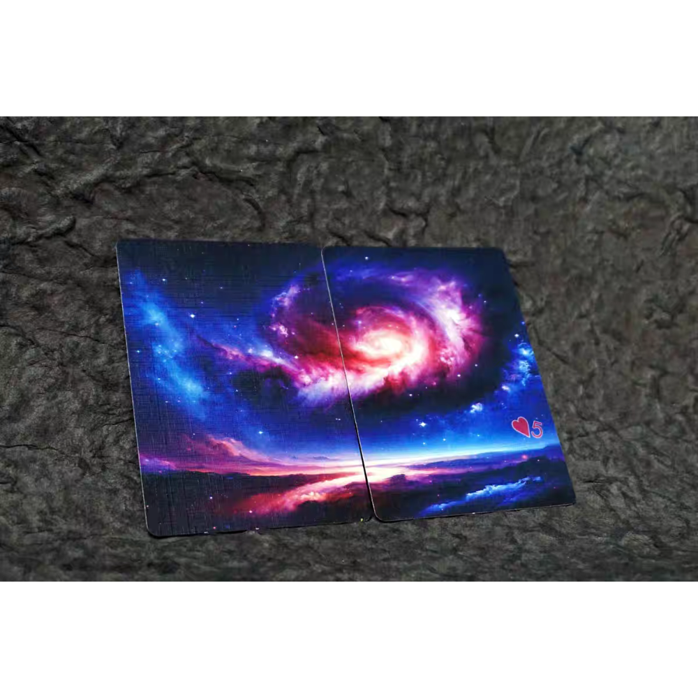 【千葉撲克】現貨 瑜慈 HALO星環 星空牌 星座牌 星雲 宇宙 花切 撲克牌 練習牌 收藏牌 魔術道具 觀星者-細節圖9