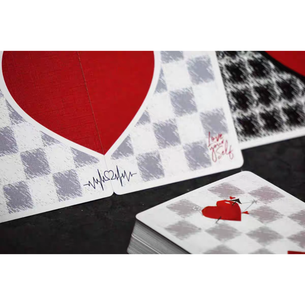 【千葉撲克】現貨 瑜慈 心動信號 七夕情人戀愛限定 撲克牌 禮物 心動訊號 收藏撲克牌 練習牌 魔術道具 收藏紙牌禮物-細節圖9