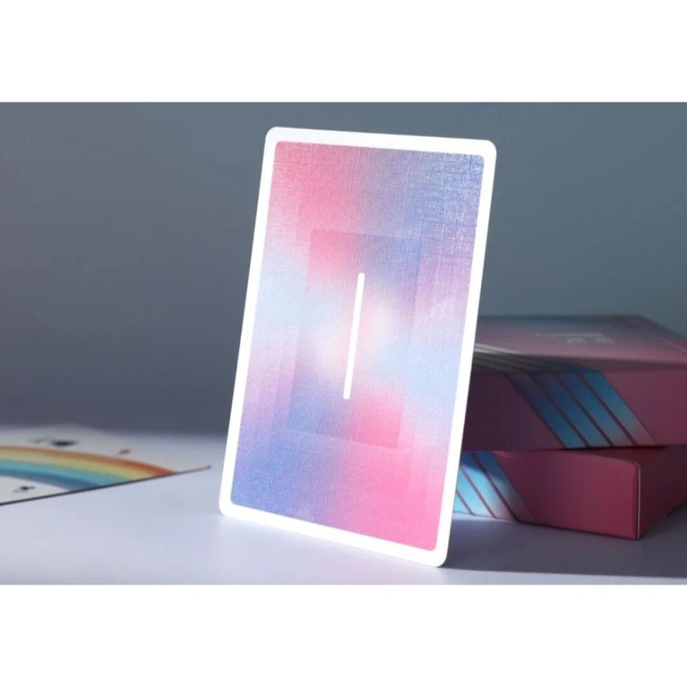 【千葉撲克】現貨 瑜慈 X1粉紫彩虹 燙金 撲克牌盲盒 福袋 花切練習牌 魔術道具 收藏牌 紙牌 uspcc 花切專用-細節圖4