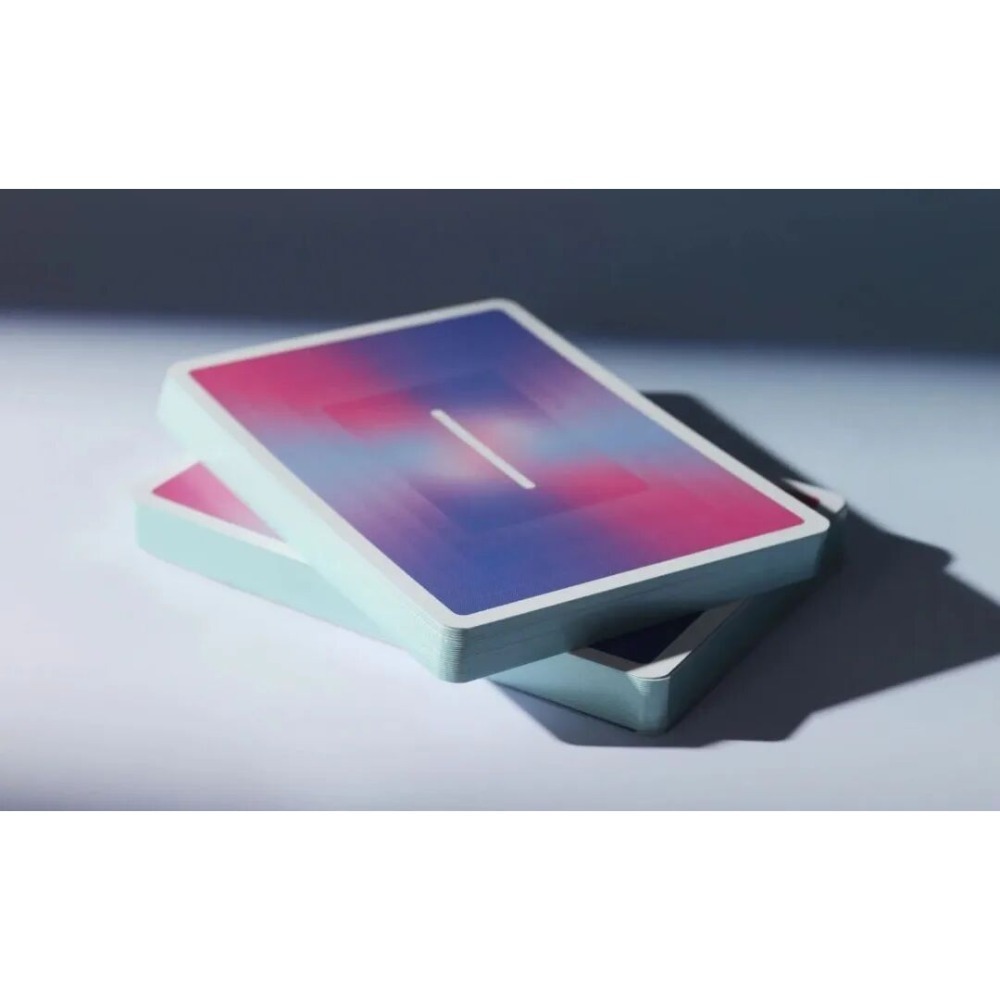 【千葉撲克】現貨 瑜慈 X1粉紫彩虹 燙金 撲克牌盲盒 福袋 花切練習牌 魔術道具 收藏牌 紙牌 uspcc 花切專用-細節圖7