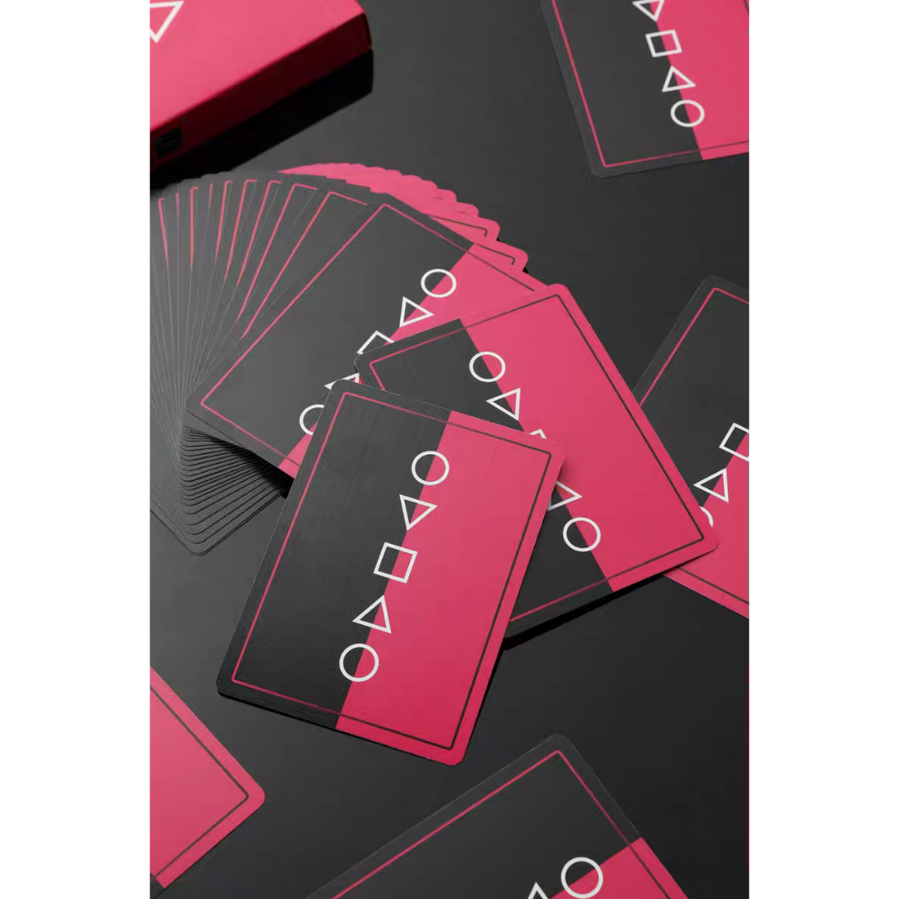 【千葉撲克】現貨 瑜慈 魷魚遊戲 撲克牌 限量聯名 456副 Game 魔術收藏牌 花切專用 禮物 squid game-細節圖3