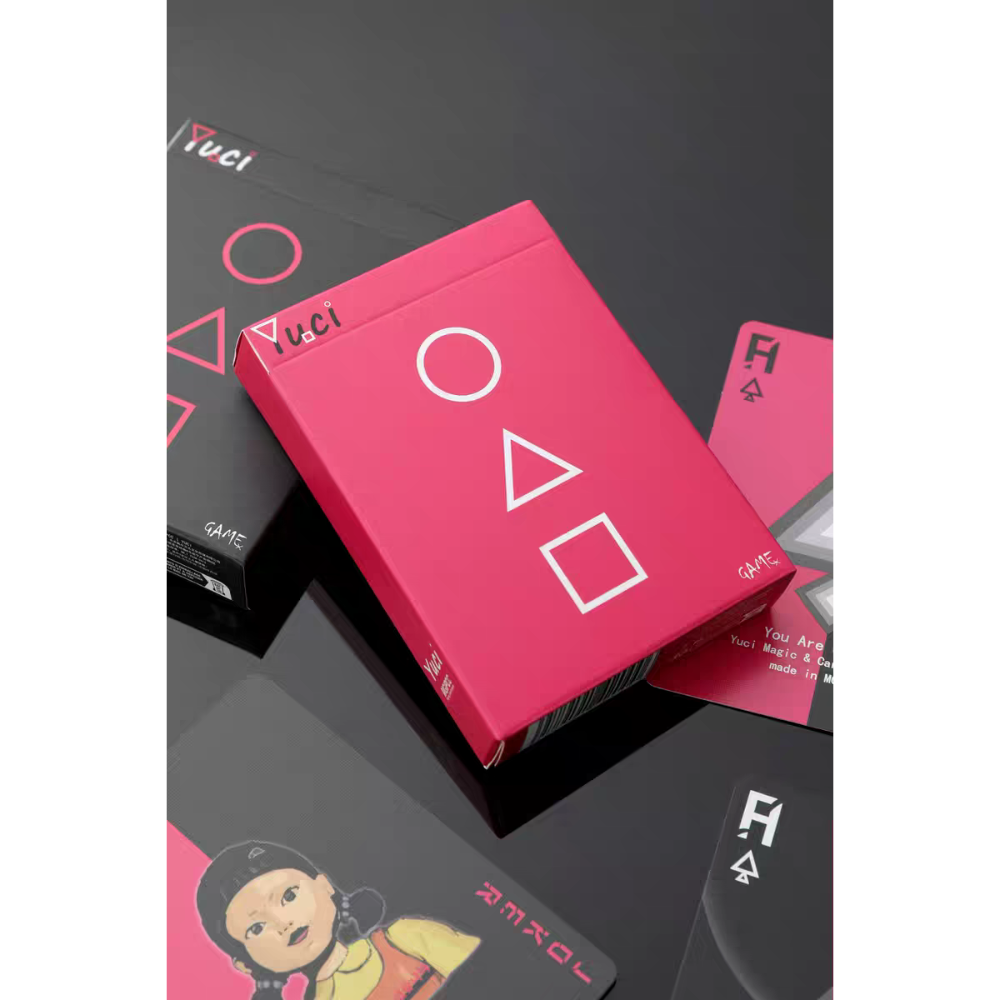 【千葉撲克】現貨 瑜慈 魷魚遊戲 撲克牌 限量聯名 456副 Game 魔術收藏牌 花切專用 禮物 squid game-細節圖2