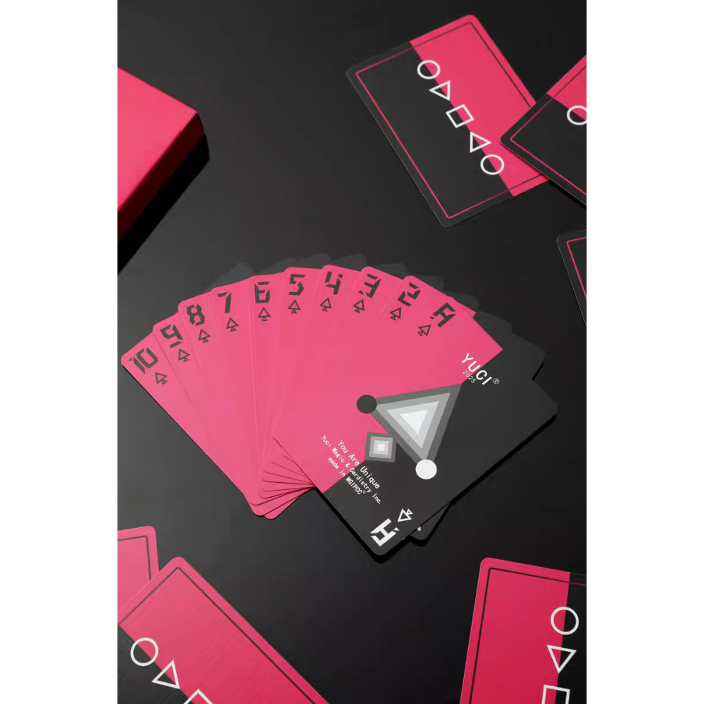 【千葉撲克】現貨 瑜慈 魷魚遊戲 撲克牌 限量聯名 456副 Game 魔術收藏牌 花切專用 禮物 squid game-細節圖4