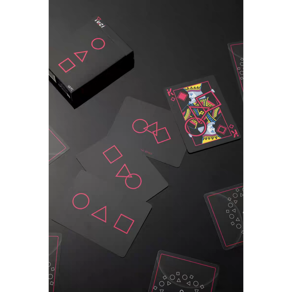 【千葉撲克】現貨 瑜慈 魷魚遊戲 撲克牌 限量聯名 456副 Game 魔術收藏牌 花切專用 禮物 squid game-細節圖7