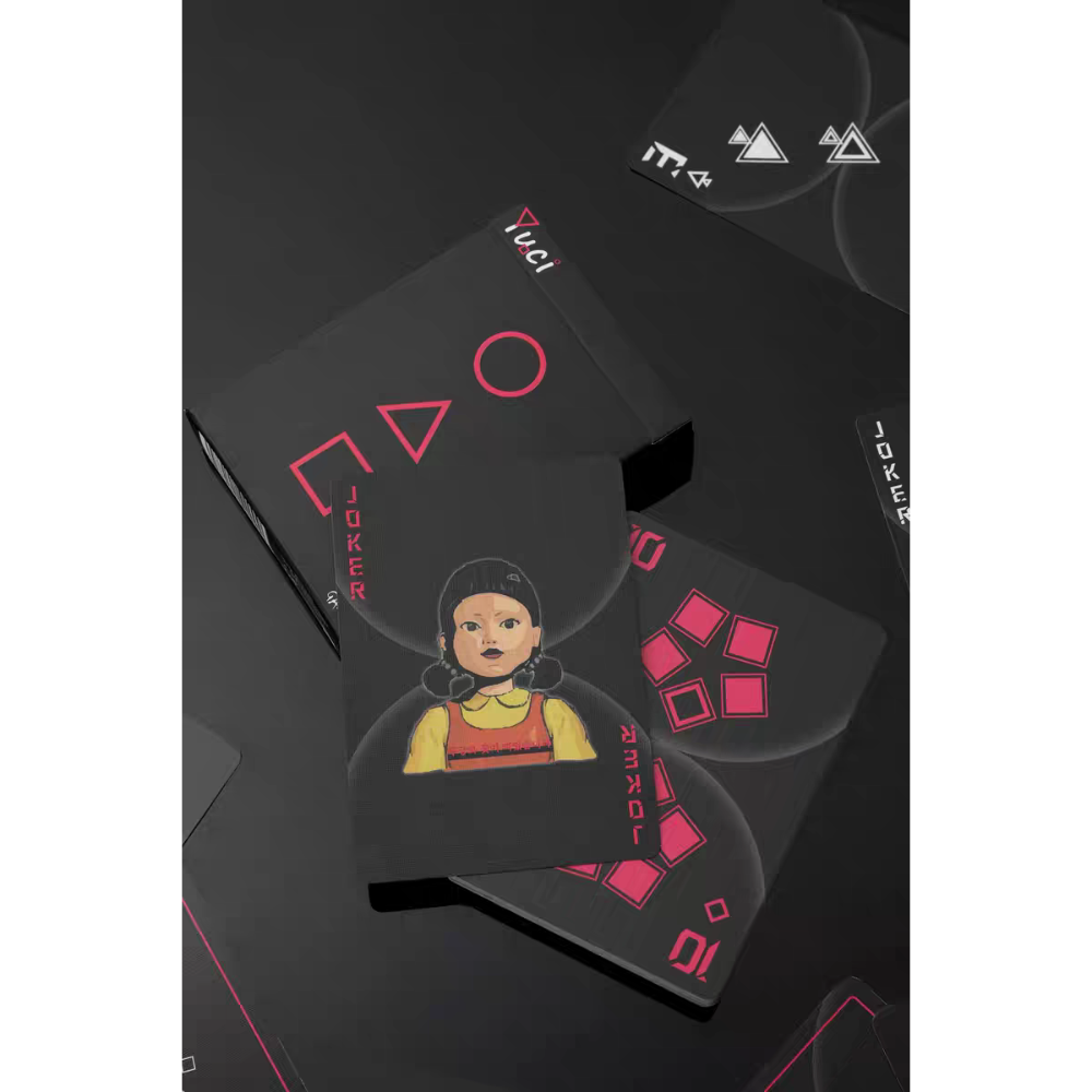 【千葉撲克】現貨 瑜慈 魷魚遊戲 撲克牌 限量聯名 456副 Game 魔術收藏牌 花切專用 禮物 squid game-細節圖11