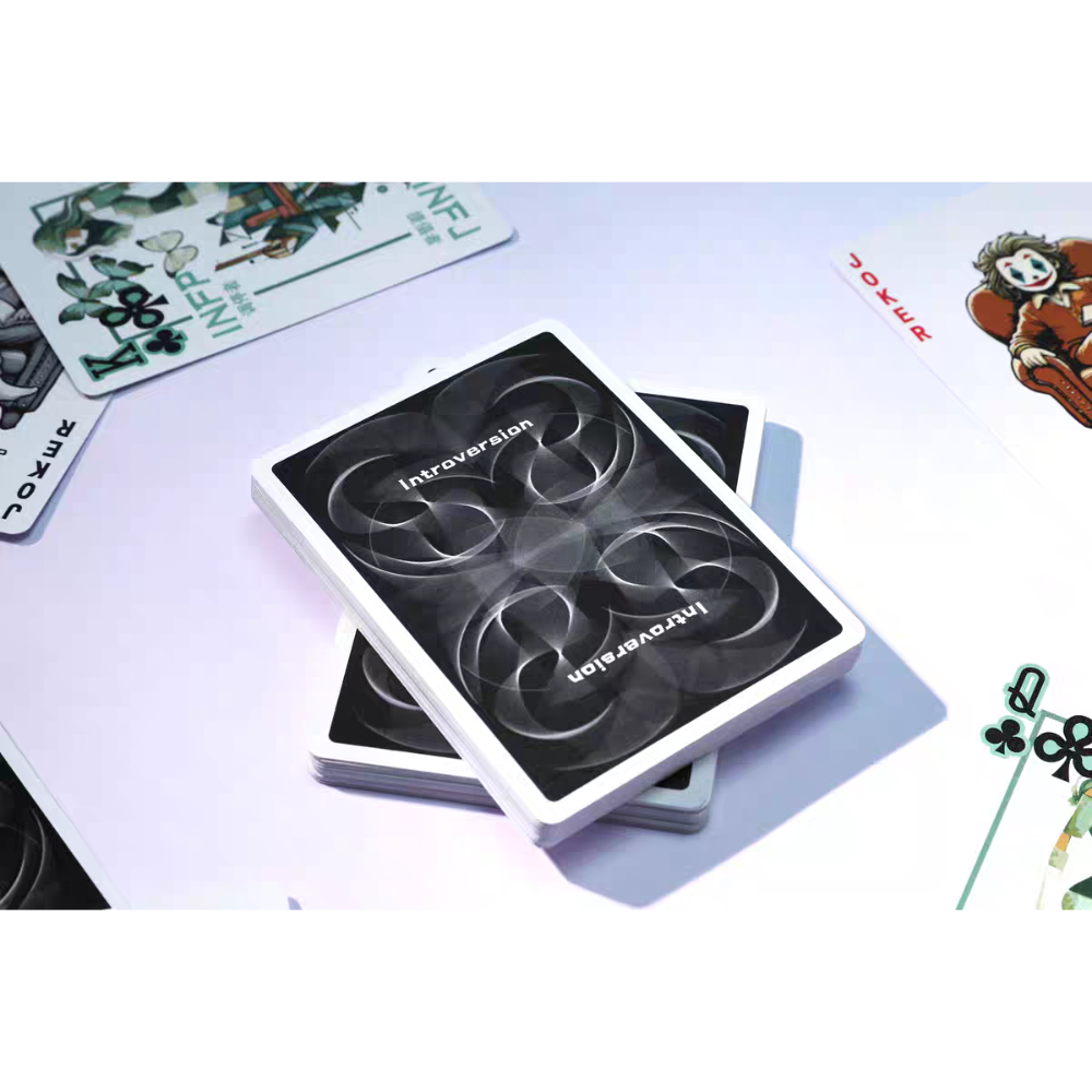 【千葉撲克】現貨 瑜慈 mbti 撲克牌 讀心魔術效果 十六型人格 星座 玄學 花切撲克牌 練習牌 魔術道具 收藏牌-細節圖5